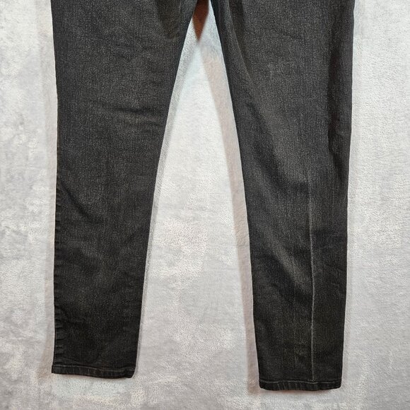 Nickel & Iron Mens Slim Fit Black Denim Jeans Size 36x30 casual hipster stretch - Picture 12 of 14